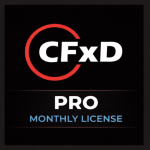 Monthly PRO license for CFxD